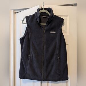 Columbia Black Fleece Vest
